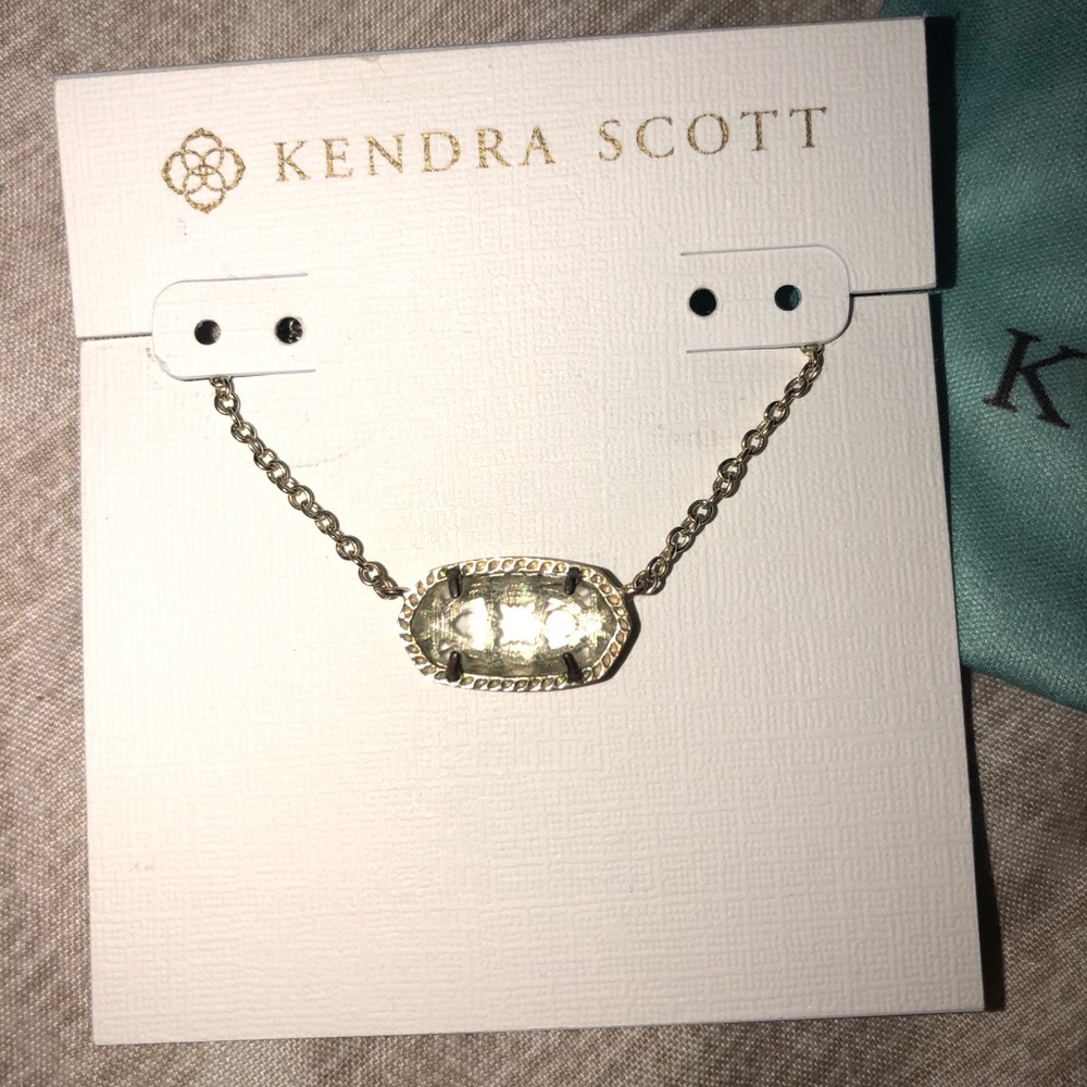 KENDRA SCOTT APRIL BIRTHSTONE ELISA NECKLACE